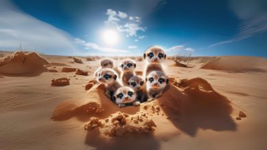 The Desert's Loyal Minions: Meerkats