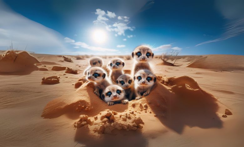 The Desert's Loyal Minions: Meerkats The Desert's Loyal Minions: Meerkats