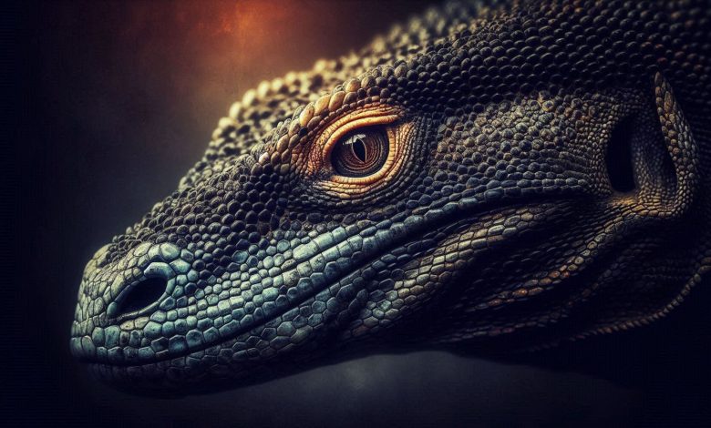 The Largest Lizard: The Komodo Dragon