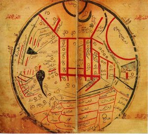 Founders of Turkish Literature: Gokturks and Karakhanids Kashgari map
