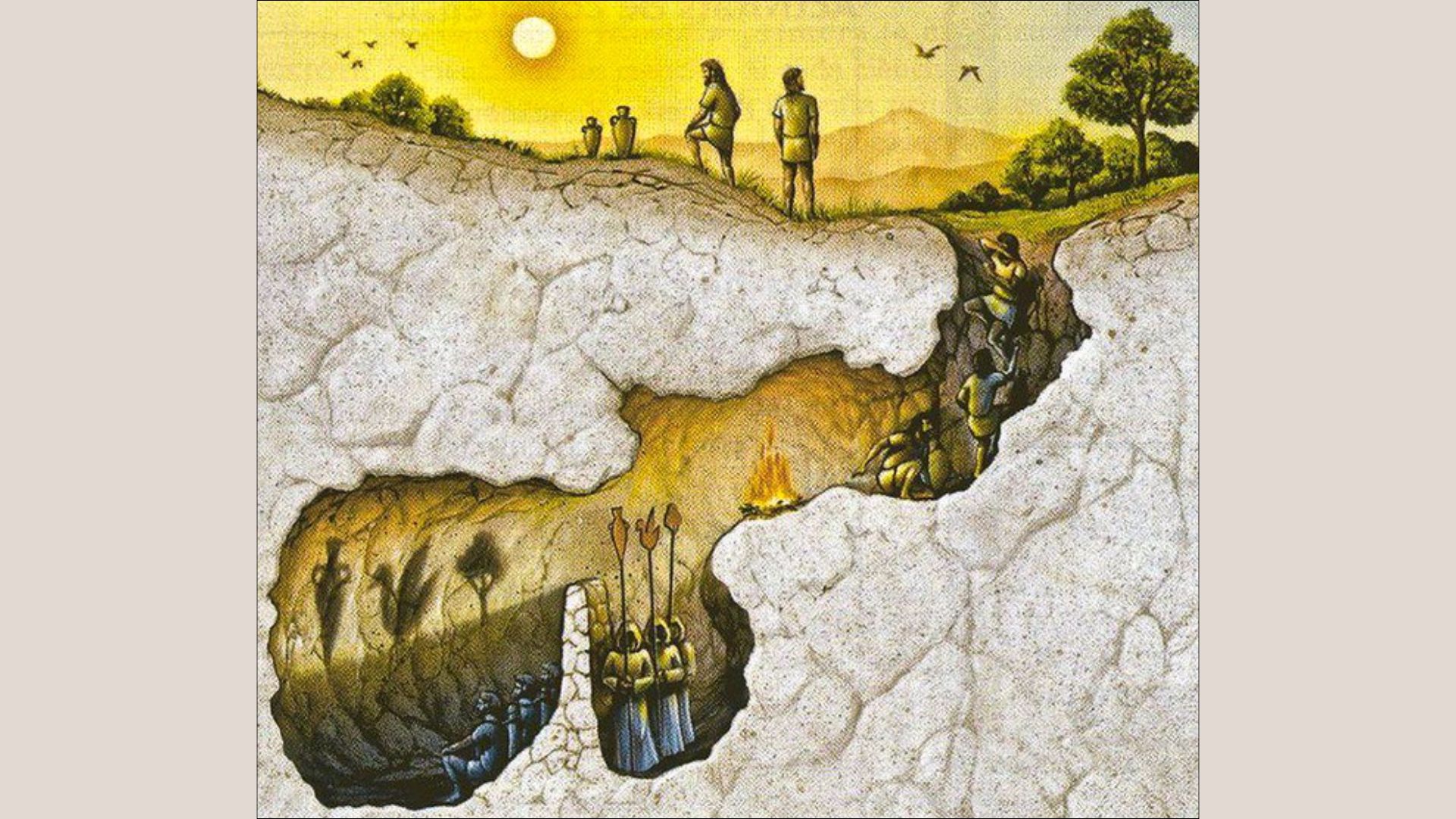 The Allegory of the Cave and Simulation The Allegory of the Cave and Simulation