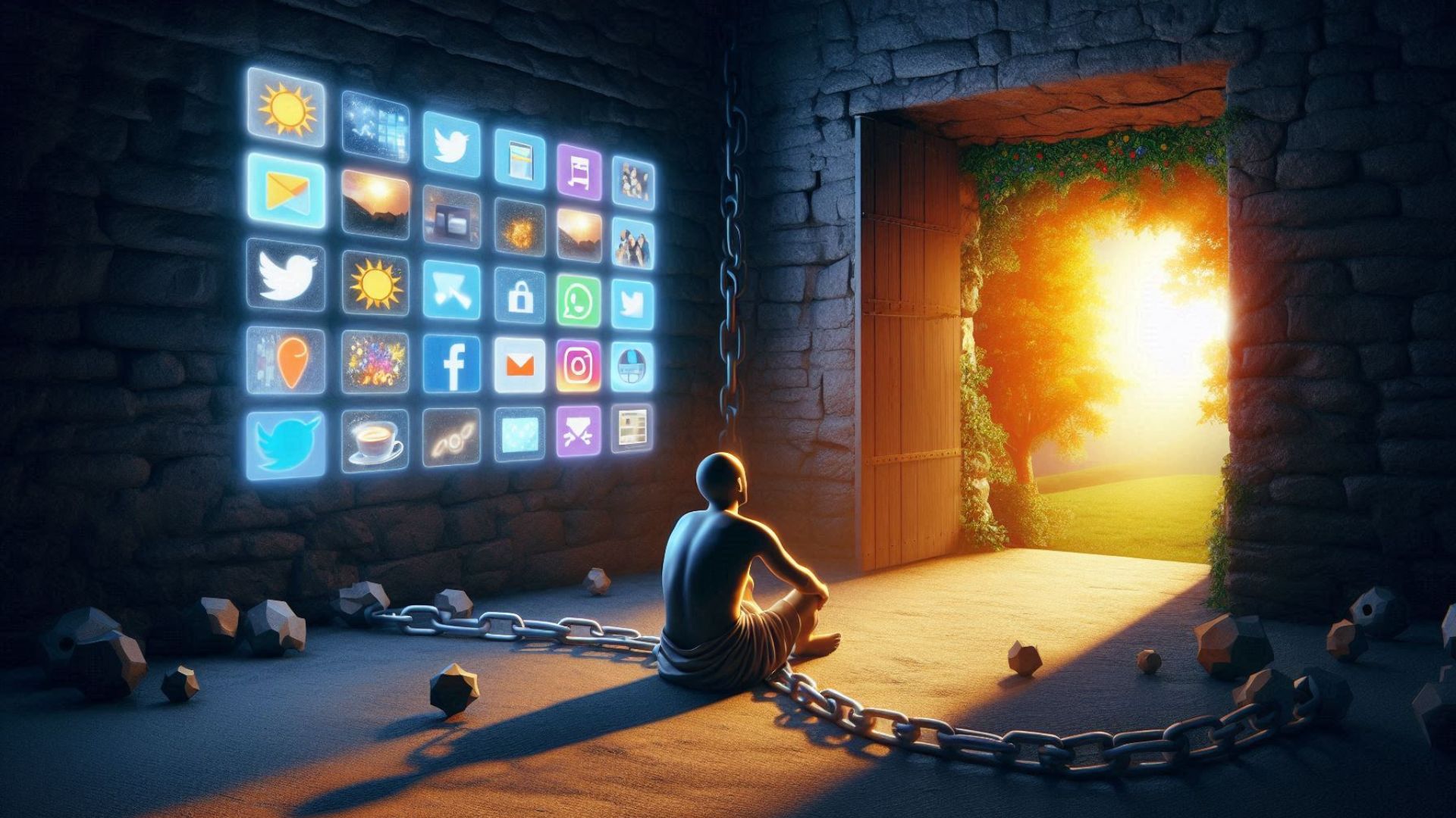 The Allegory of the Cave and Simulation The Allegory of the Cave and Simulation