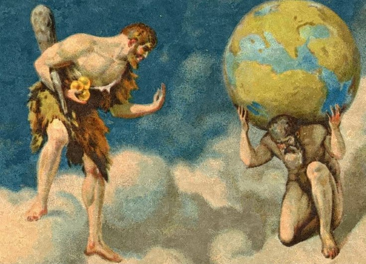 The Burden of the World on His Shoulders: Atlas The Burden of the World on His Shoulders: Atlas
