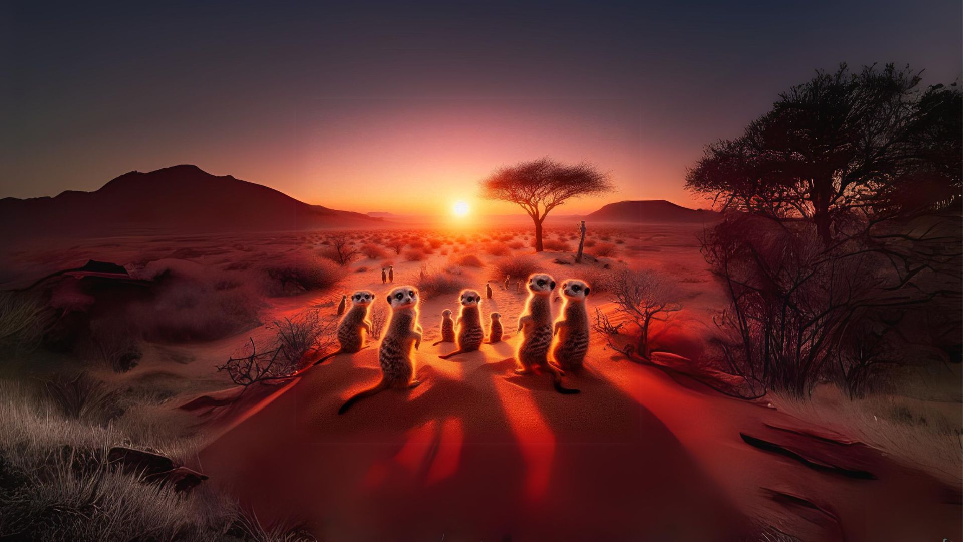 The Desert's Loyal Minions: Meerkats The Desert's Loyal Minions: Meerkats
