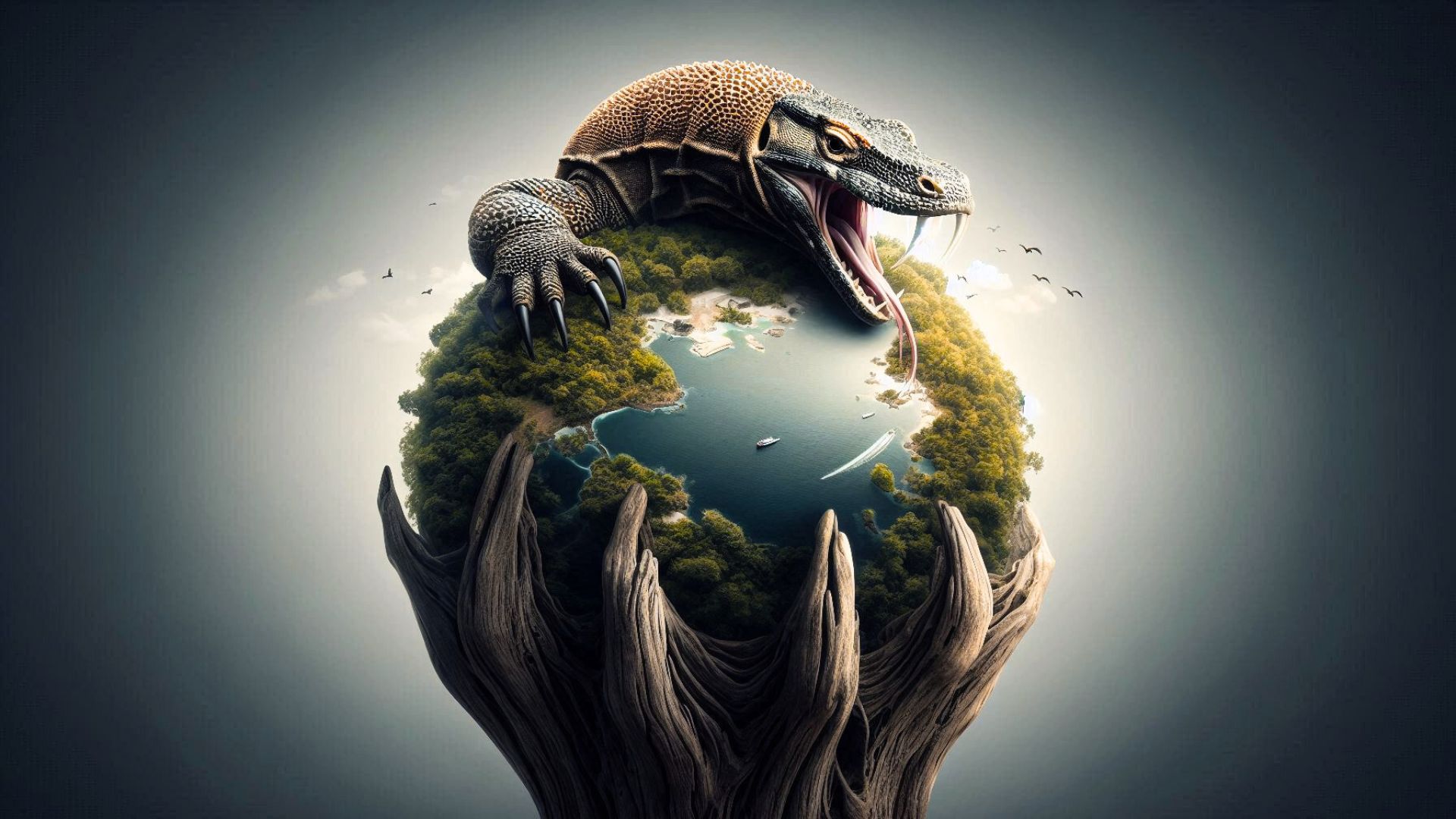 The Largest Lizard: The Komodo Dragon