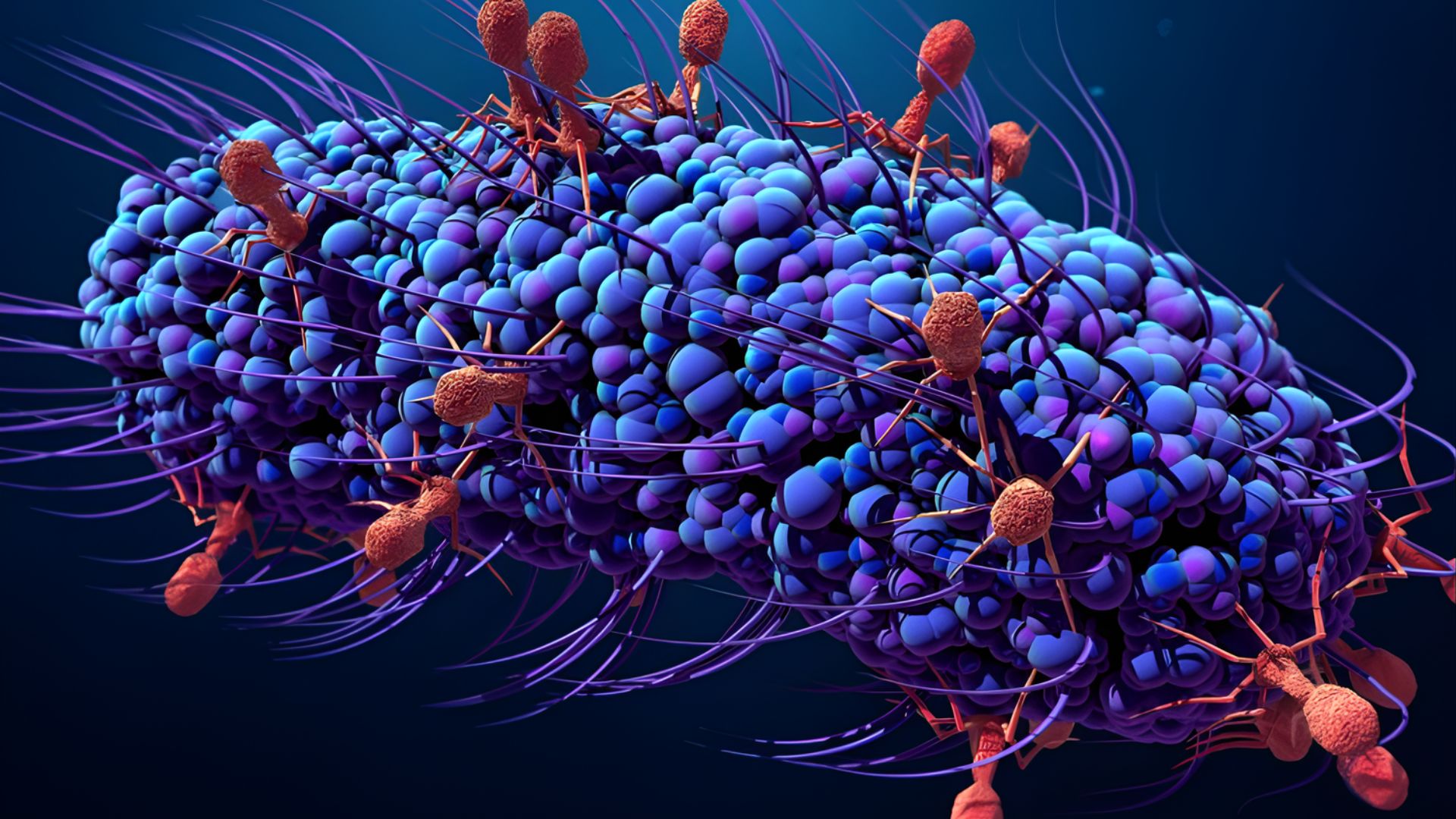 Can Germs Get Germs? Virusun Bakteriye Tutunmasi